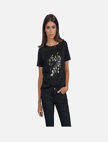 CHATTAWAK - T-shirt imprimé col rond