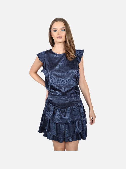 CHATTAWAK - Top manches à volants - Kiabi