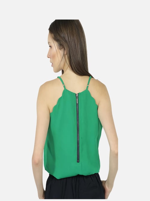 CHATTAWAK - Top uni à bretelles - Kiabi