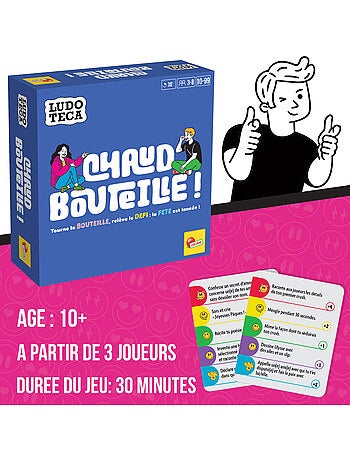 Chaud Bouteille - Le Jeu d'Audace et de Défis pour Animer Vos Fêtes - Lisciani