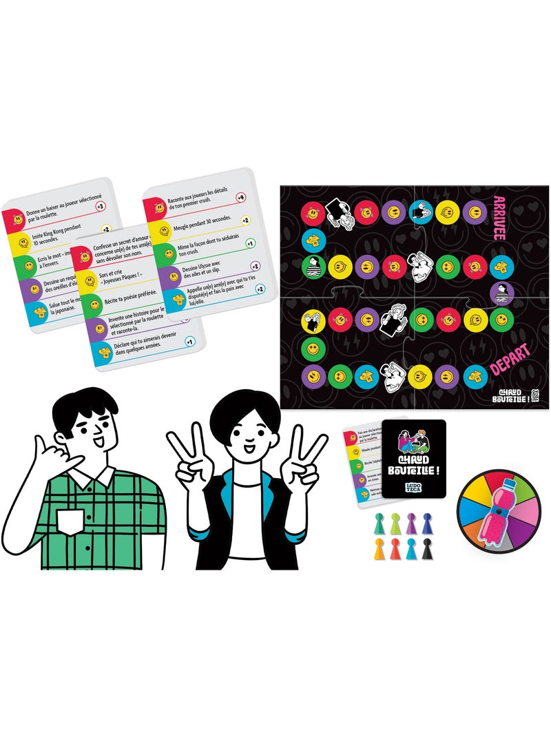 Chaud Bouteille - Le Jeu d'Audace et de Défis pour Animer Vos Fêtes - Lisciani N/A - Kiabi
