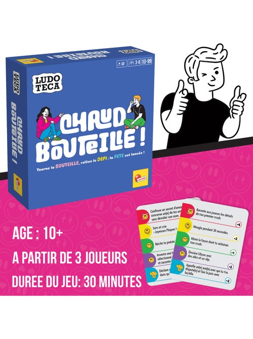 Chaud Bouteille - Le Jeu d'Audace et de Défis pour Animer Vos Fêtes - Lisciani - Kiabi