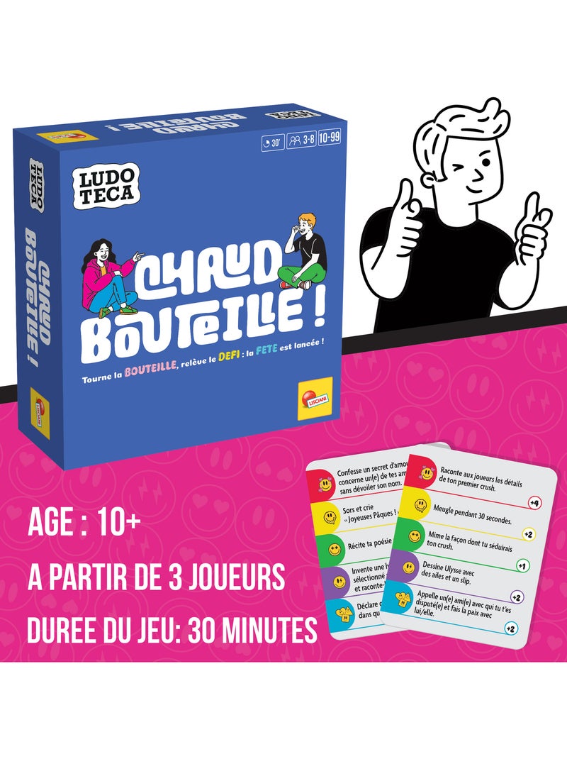 Chaud Bouteille - Le Jeu d'Audace et de Défis pour Animer Vos Fêtes - Lisciani N/A - Kiabi
