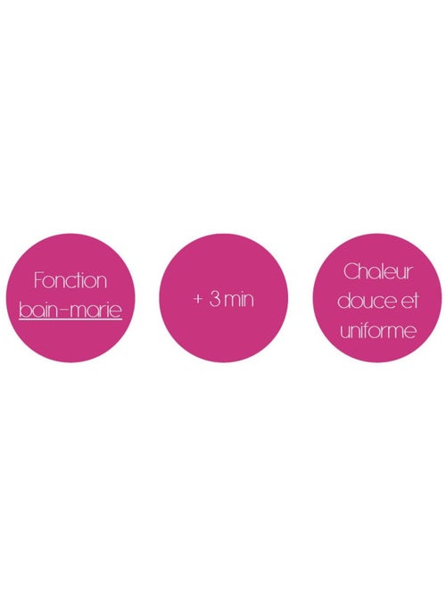 Chauffe biberon 230v marron glacé - Kiabi Chauffe biberon 230v marron glacé - Kiabi