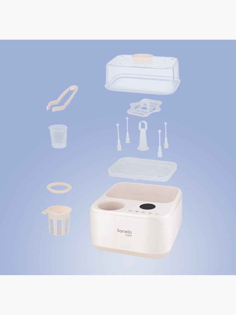 Chauffe-biberon 2en1 LIONELO Steamup - Stérilisateur biberon - Sans BPA Beige - Kiabi
