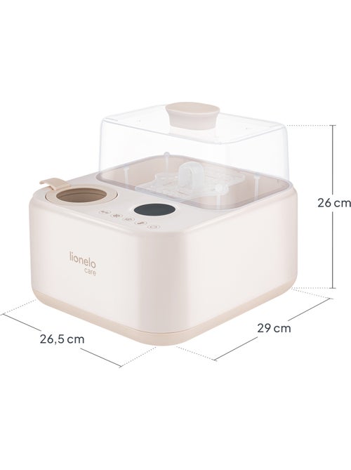 Chauffe-biberon 2en1 LIONELO Steamup - Stérilisateur biberon - Sans BPA - Kiabi