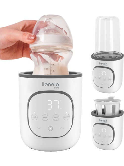 Chauffe-biberon 5en1 LIONELO Thermup - Stérilisation - Réchauffement - Décongeler - Kiabi