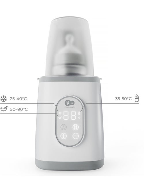 Chauffe-biberon MIVO 5 fonctions avec stérilisation vapeur et écran tactile - Kiabi
