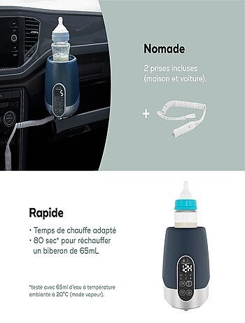 Chauffe-biberon nomade NutriSmart Programmable 'Babymoov'