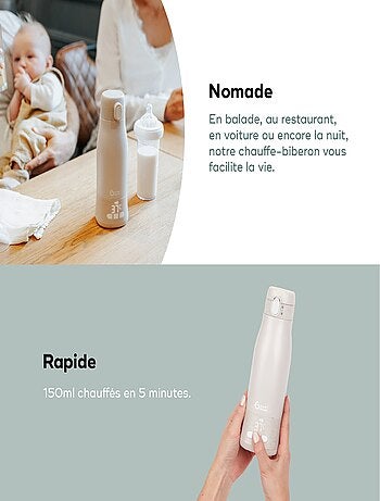 Chauffe-Biberon Nomade Moov & Feed 'Babymoov'