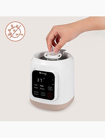 Chauffe-biberon portable LIONELO Thermup 3.0 - Stérilisation - Réchauffement - Décongeler - Sans BPA