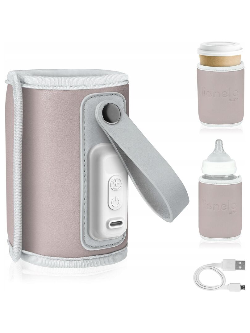 Chauffe-biberon portable LIONELO Thermup Go - USB - Température  jusqu'à 24h - Sans BPA - Rose Rose - Kiabi