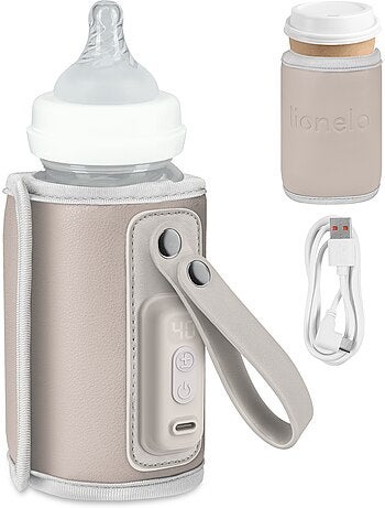 Chauffe-biberon portable LIONELO Thermup Go - USB - Température jusqu'à 24h - Sans BPA