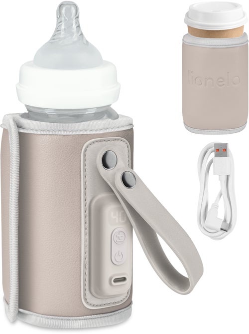 Chauffe-biberon portable LIONELO Thermup Go - USB - Température jusqu'à 24h - Sans BPA - Kiabi