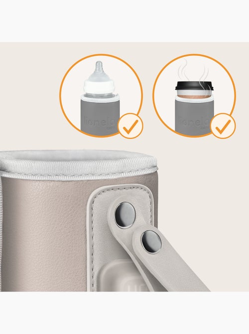 Chauffe-biberon portable LIONELO Thermup Go - USB - Température jusqu'à 24h - Sans BPA - Kiabi