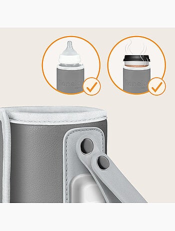 Chauffe-biberon portable LIONELO Thermup Go - USB - Température jusqu'à 24h - Sans BPA