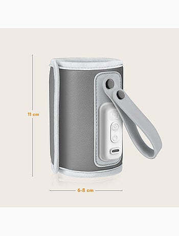 Chauffe-biberon portable LIONELO Thermup Go - USB - Température jusqu'à 24h - Sans BPA