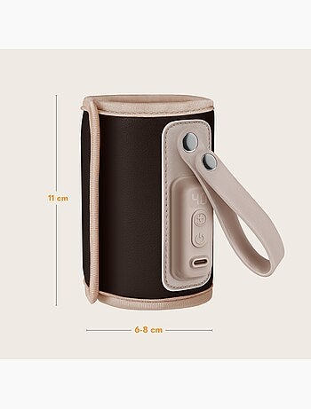 Chauffe-biberon portable LIONELO Thermup Go - USB - Température jusqu'à 24h - Sans BPA