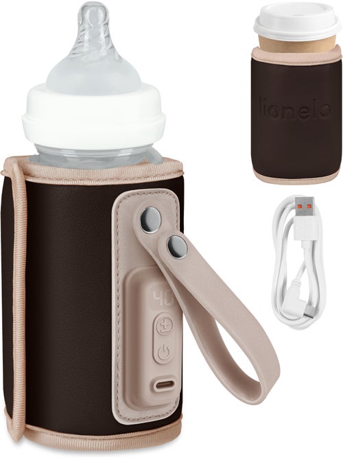 Chauffe-biberon portable LIONELO Thermup Go - USB - Température jusqu'à 24h - Sans BPA - Kiabi Chauffe-biberon portable LIONELO Thermup Go - USB - Température jusqu'à 24h - Sans BPA - Kiabi