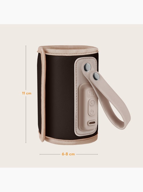 Chauffe-biberon portable LIONELO Thermup Go - USB - Température jusqu'à 24h - Sans BPA - Kiabi Chauffe-biberon portable LIONELO Thermup Go - USB - Température jusqu'à 24h - Sans BPA - Kiabi