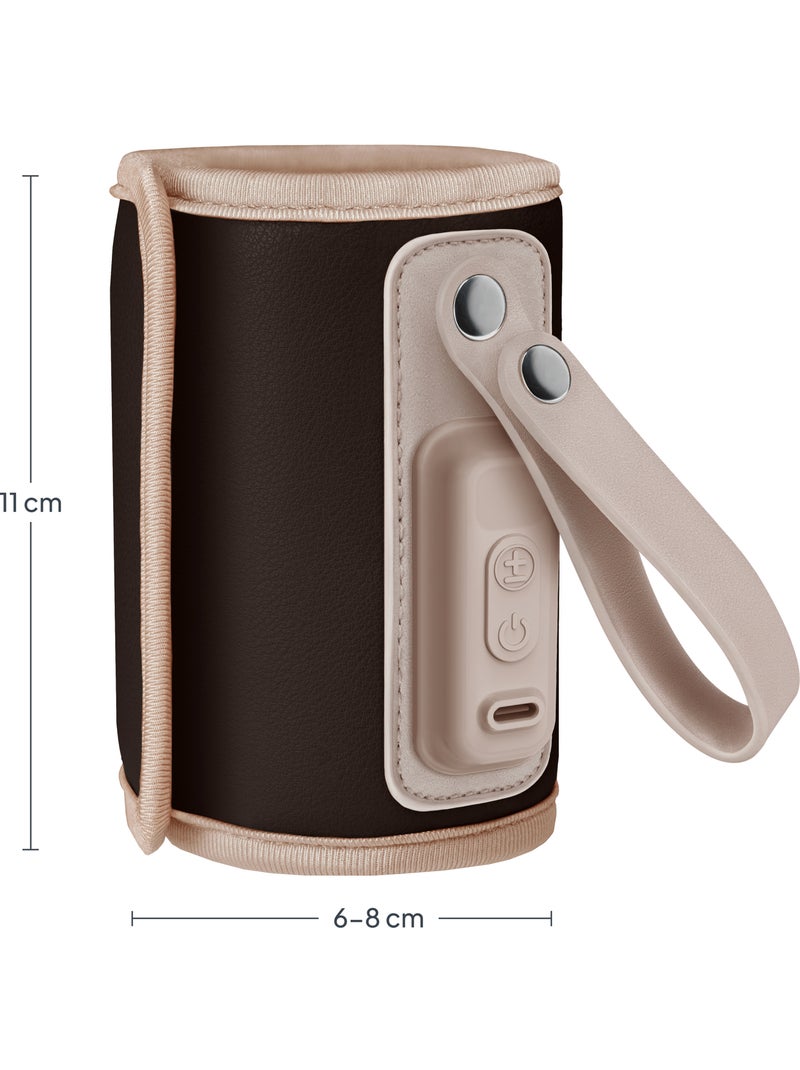 Chauffe-biberon portable LIONELO Thermup Go - USB - Température jusqu'à 24h - Sans BPA Marron - Kiabi