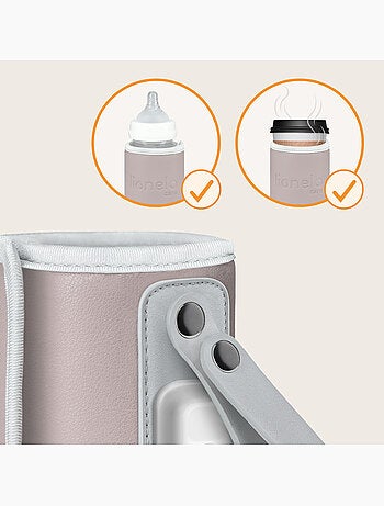 Chauffe-biberon portable LIONELO Thermup Go - USB - Température jusqu'à 24h - Sans BPA