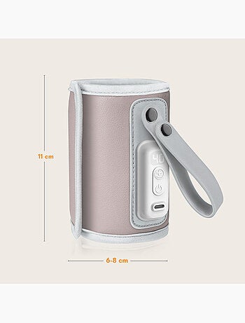 Chauffe-biberon portable LIONELO Thermup Go - USB - Température jusqu'à 24h - Sans BPA