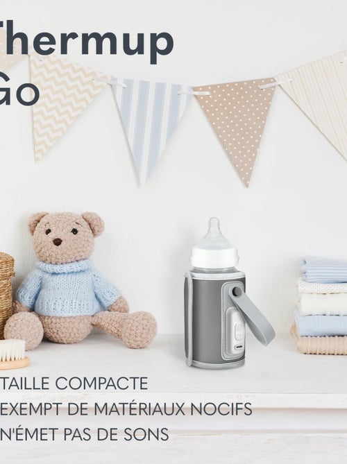 Chauffe-biberon portable LIONELO Thermup Go - USB - Température jusqu'à 24h - Sans BPA - Kiabi