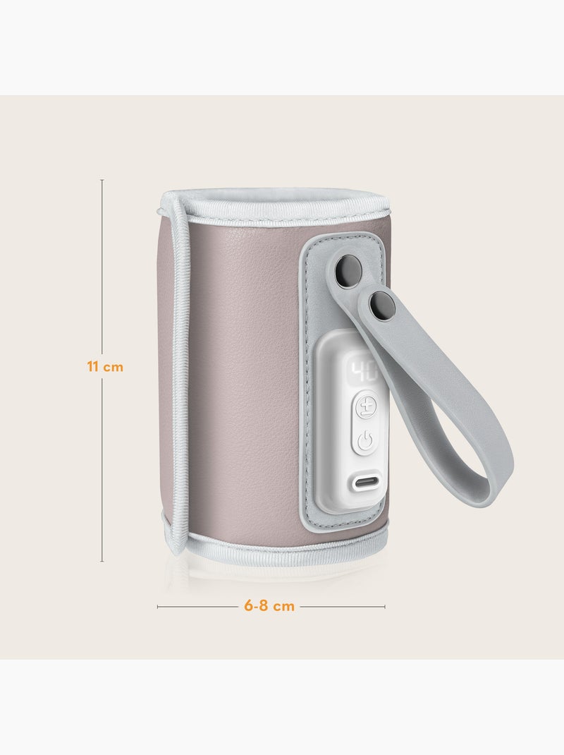 Chauffe-biberon portable LIONELO Thermup Go - USB - Température jusqu'à 24h - Sans BPA Rose - Kiabi