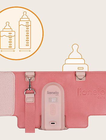 Chauffe-biberon portable LIONELO Thermup Go Evo - USB - Biberons en plastique et verre ⌀50-80 mm