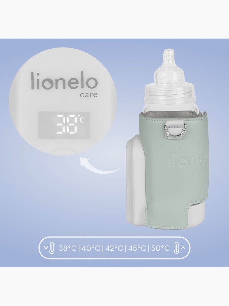 Chauffe-biberon portable LIONELO Thermup Go Evo - USB - Biberons en plastique et verre ⌀50-80 mm Vert - Kiabi