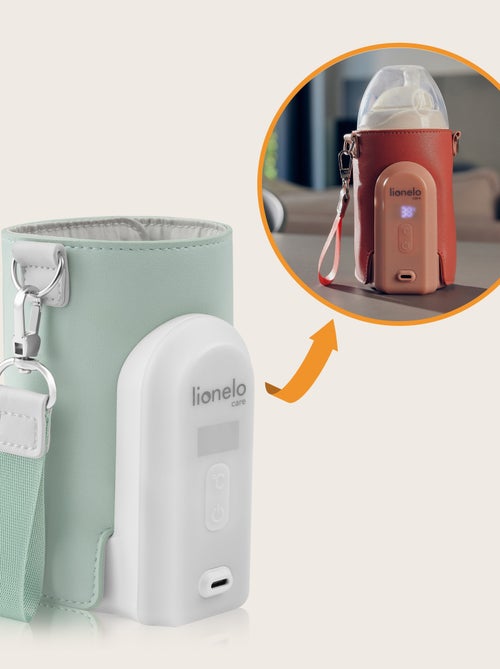 Chauffe-biberon portable LIONELO Thermup Go Evo - USB - Biberons en plastique et verre ⌀50-80 mm - Kiabi