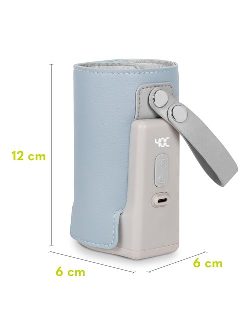 Chauffe-biberon portable Lionelo Thermup Go Plus - Sans BPA - 38-50°C - Batterie jusqu'à 8h - Gris - Kiabi