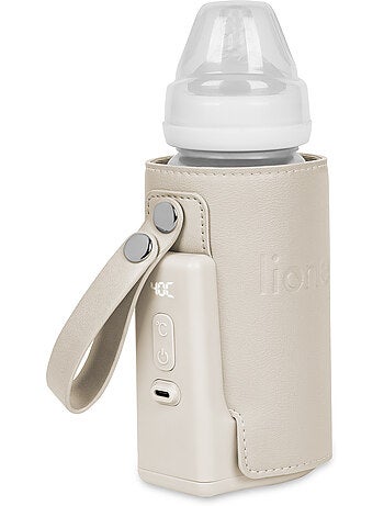 Chauffe-biberon portable Lionelo Thermup Go Plus - Sans BPA - 38-50°C - Batterie jusqu'à 8h