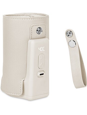 Chauffe-biberon portable Lionelo Thermup Go Plus - Sans BPA - 38-50°C - Batterie jusqu'à 8h