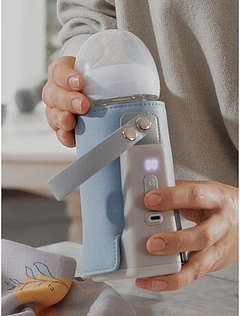 Chauffe-biberon portable Lionelo Thermup Go Plus - Sans BPA - 38-50°C - Batterie jusqu'à 8h