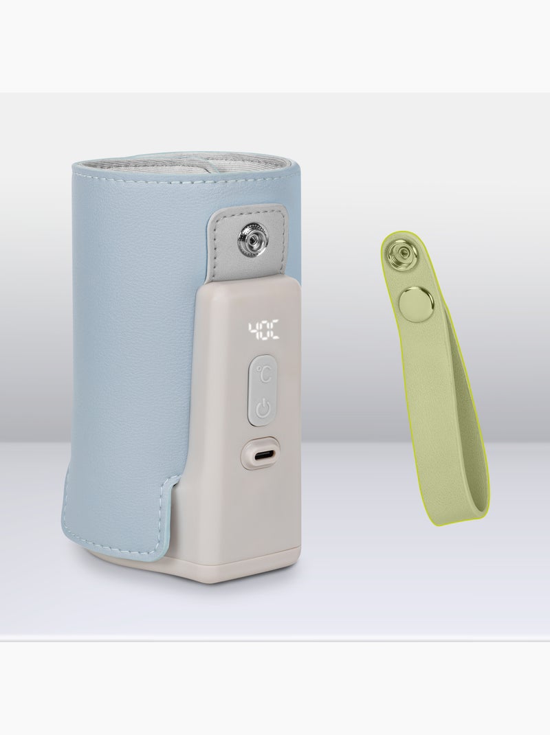 Chauffe-biberon portable Lionelo Thermup Go Plus - Sans BPA - 38-50°C - Batterie jusqu'à 8h Bleu - Kiabi