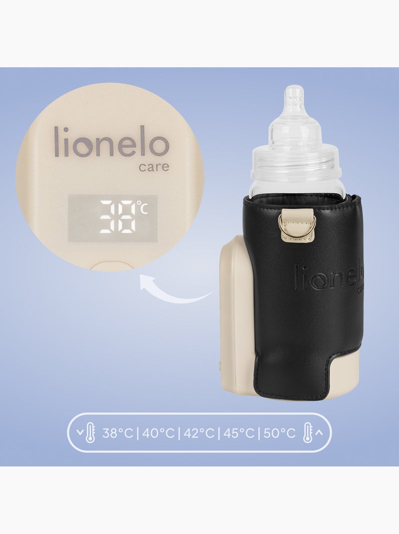 Chauffe-biberon sans fil LIONELO Thermup Go Evo - 9h - Biberons en plastique et verre ⌀5-8 cm Noir - Kiabi