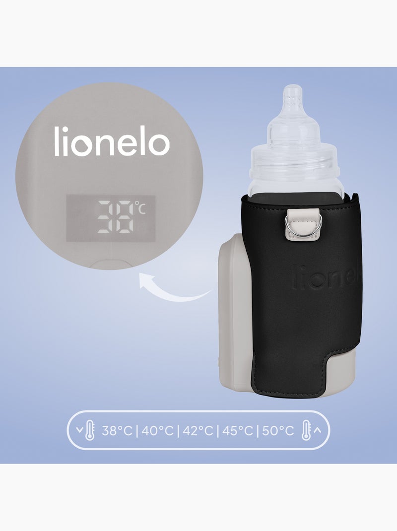 Chauffe-biberon sans fil LIONELO Thermup Go Evo - 9h - Biberons en plastique et verre ⌀5-8 cm Noir Noir - Kiabi