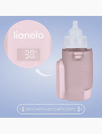 Chauffe-biberon sans fil LIONELO Thermup Go Evo - 9h - Biberons en plastique et verre ⌀5-8 cm
