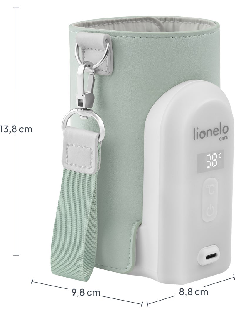 Chauffe-biberon sans fil LIONELO Thermup Go Evo - 9h - Biberons en plastique et verre ⌀5-8 cm Vert - Kiabi