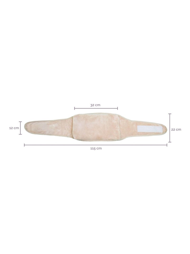 Chauffe mains, manchon chauffant avec ceinture réglable - Vivezen Beige - Kiabi