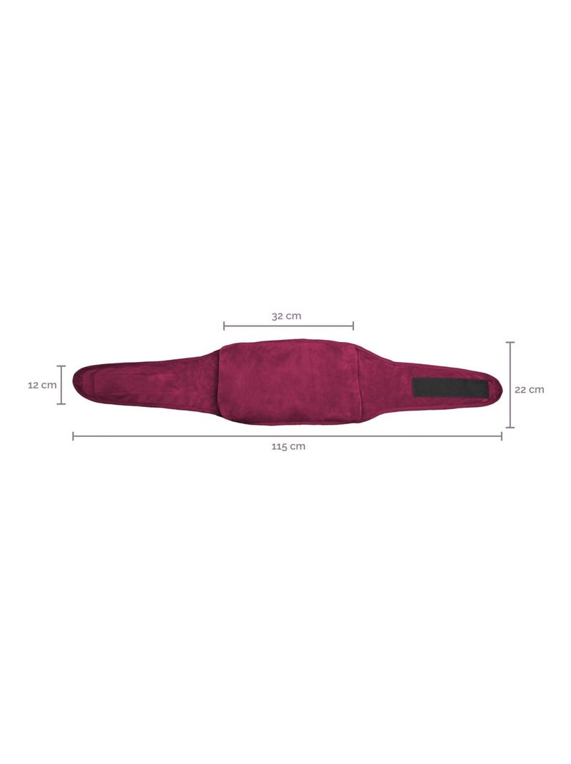 Chauffe mains, manchon chauffant avec ceinture réglable - Vivezen Violet prune - Kiabi