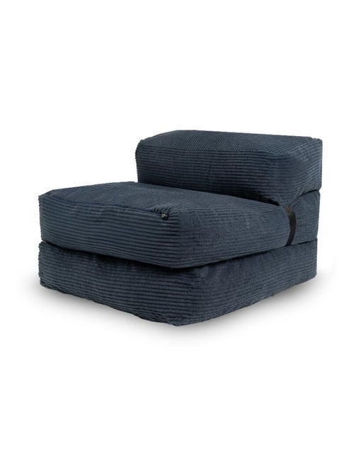 Chauffeuse déhoussable 70x190 cm bleu foncé - Kiabi Chauffeuse déhoussable 70x190 cm bleu foncé - Kiabi