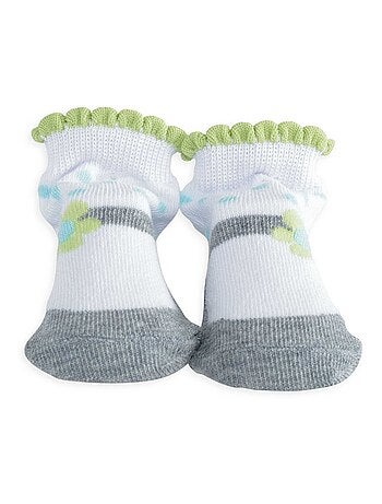 Chaussette Bébé - Petites Fleurs