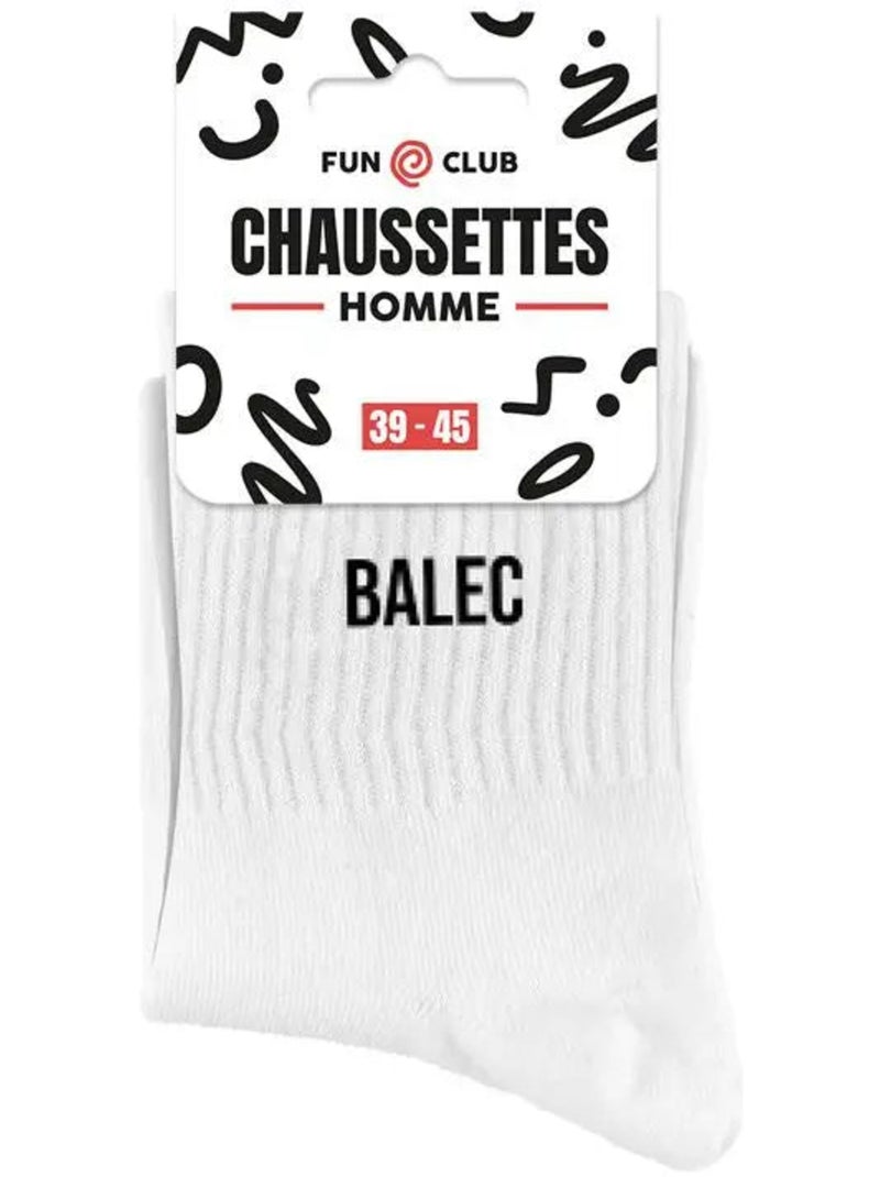 Chaussettes - Balec Blanc - Kiabi