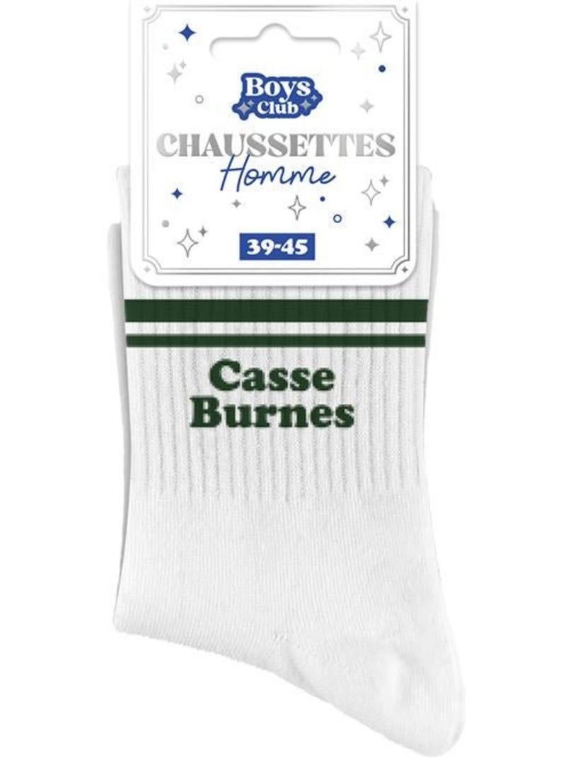 Chaussettes - Casse Burnes Blanc - Kiabi
