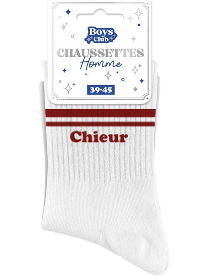 Chaussettes - Chieur Blanc - Kiabi