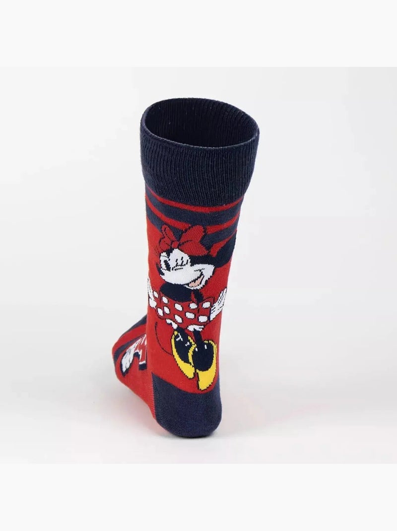 Chaussettes - Disney ™ - Minnie Mouse Rouge - Kiabi