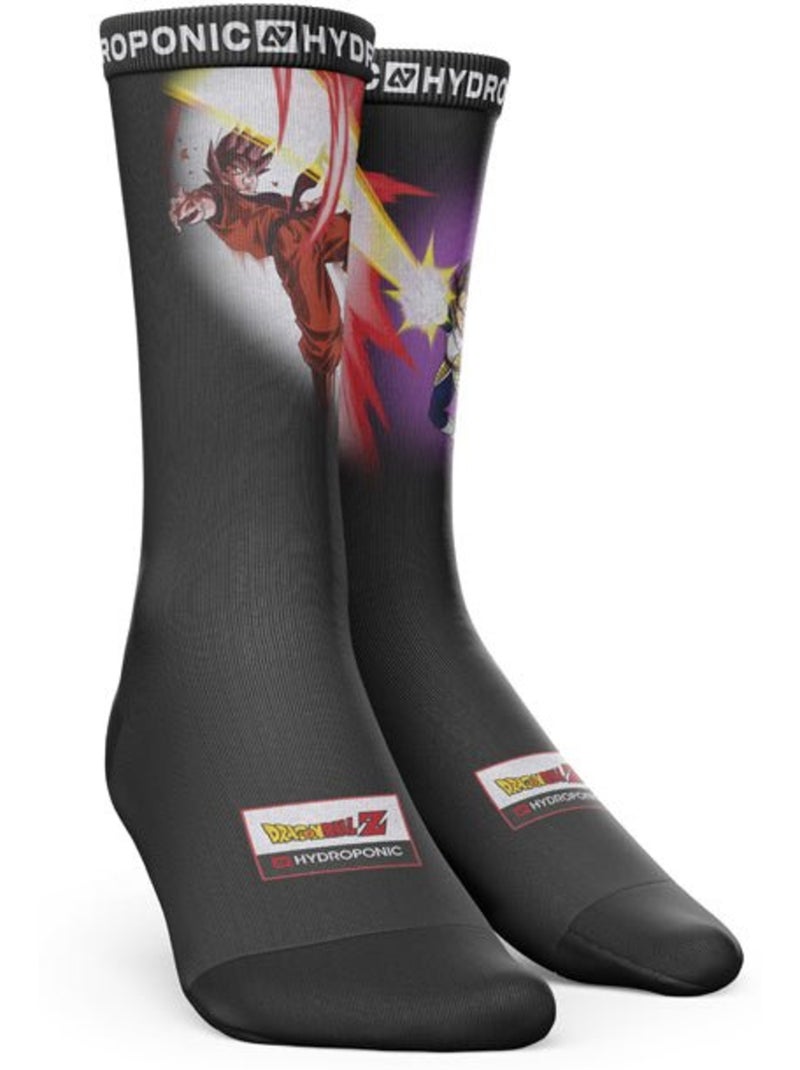 Chaussettes - Dragon Ball Z ™ - Goku vs Vegeta Noir - Kiabi